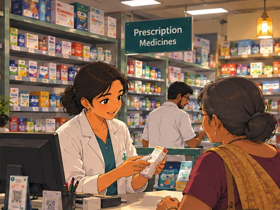 First-aid and medical supplies, kept fully stocked for walk-ins.