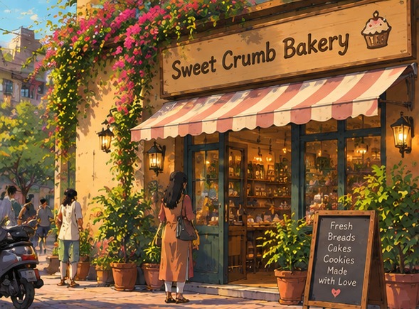 Sweet Crumb Bakery — a look inside