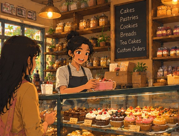 Sweet Crumb Bakery — a look inside